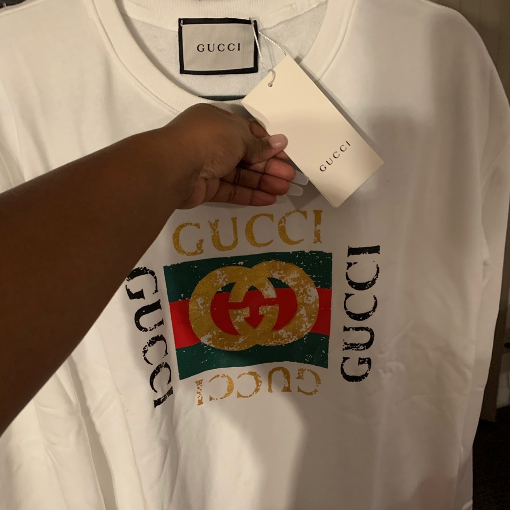 Gucci print sweater